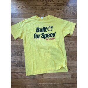 Vintage Soft Built For Speed Yellow USCI Probe T Shirt XL (Fits a bit Smaller)